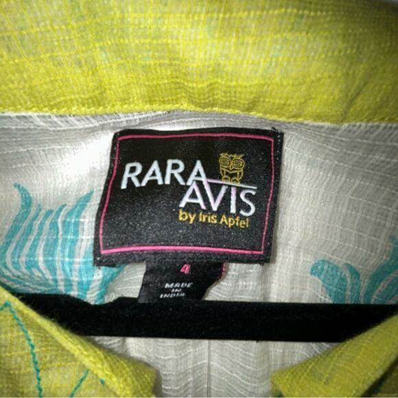 New, RARA AVIS by Iris Apfel Long Sleeve Tunic Top - Picture 5 of 7